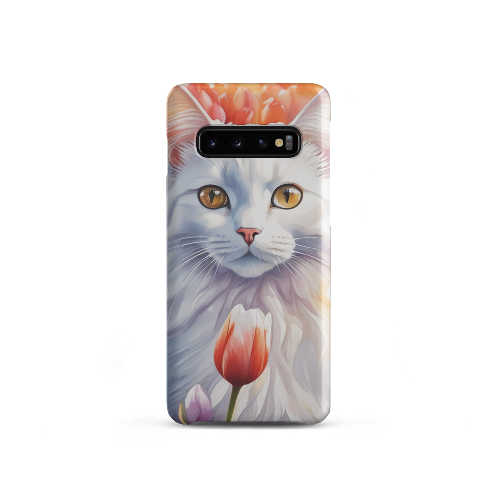 PugMug Custom White Companion Cat Samsung Case