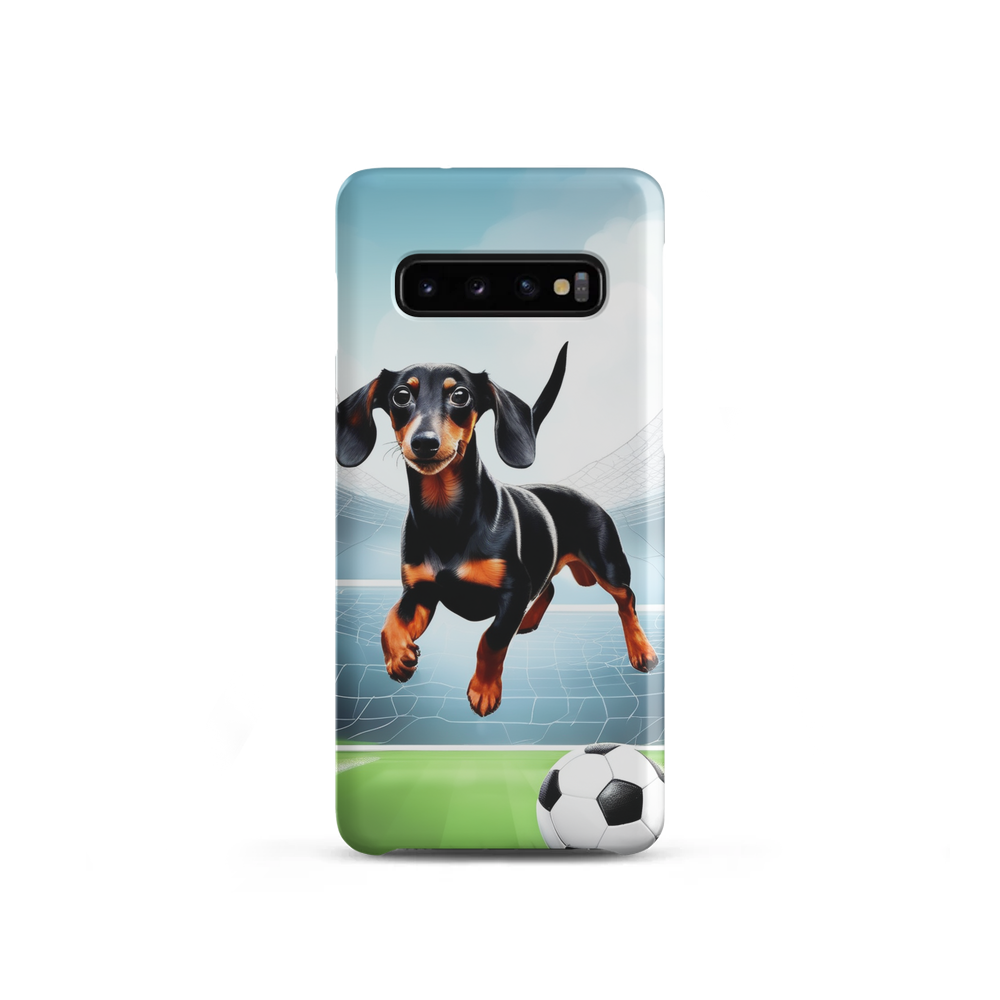 PugMug Custom Black Dachshund Samsung Case