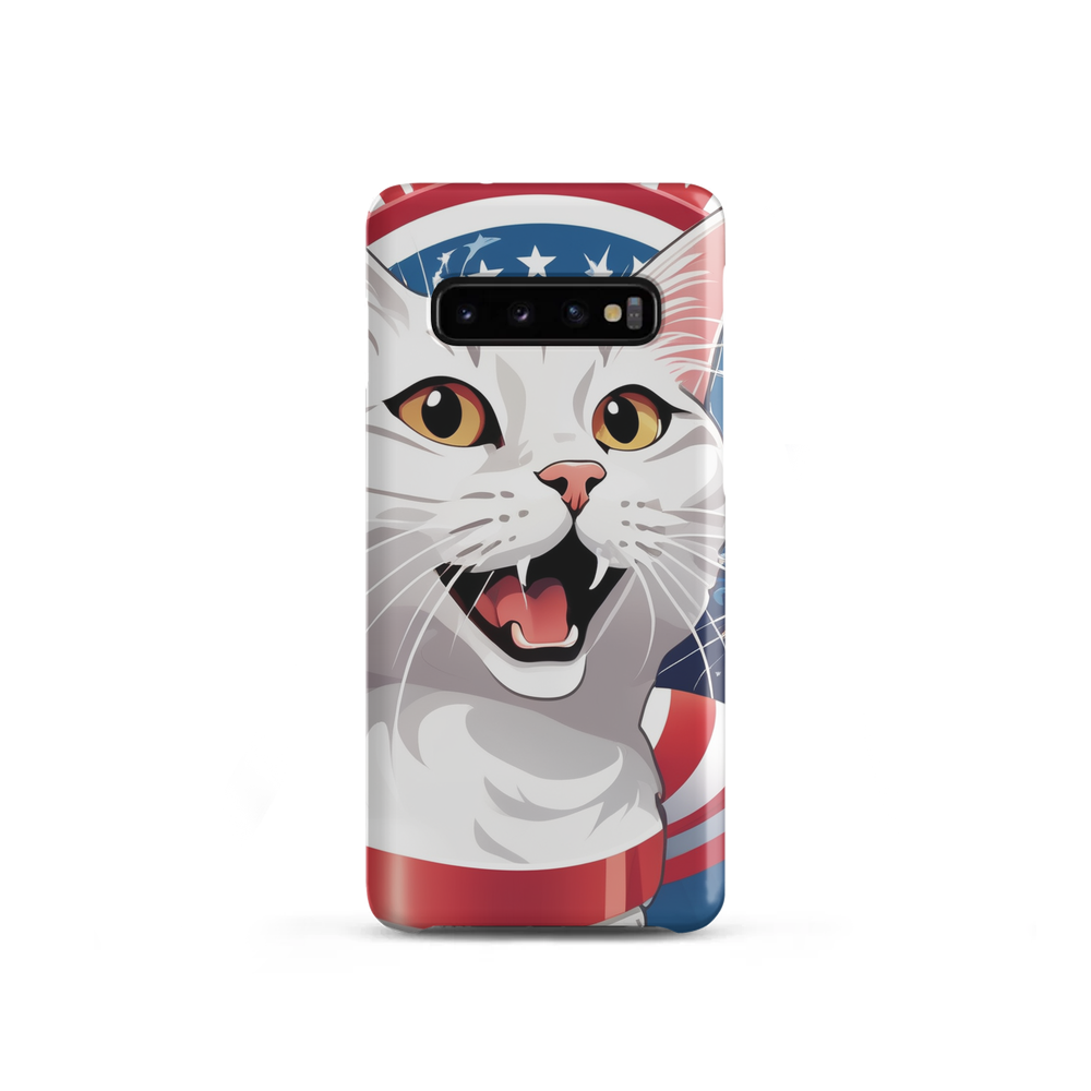 PugMug Custom White Companion Cat Samsung Case