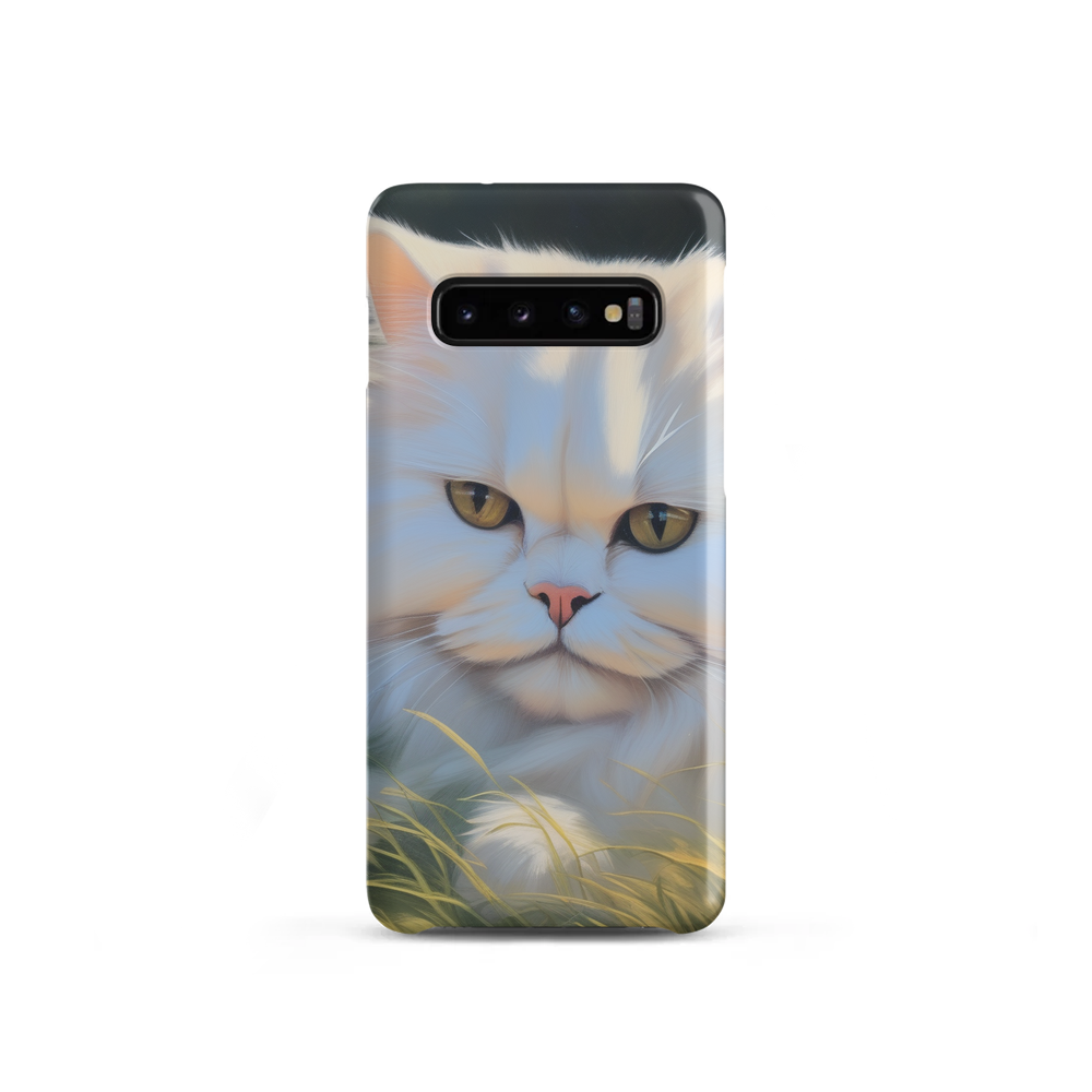 PugMug Custom White Persian Cat Samsung Case