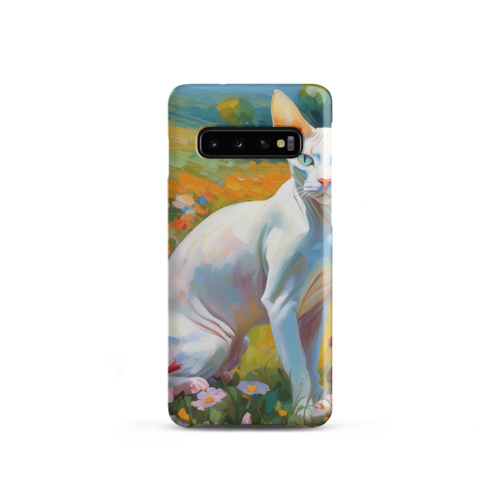 PugMug Custom White Sphynx Cat Samsung Case