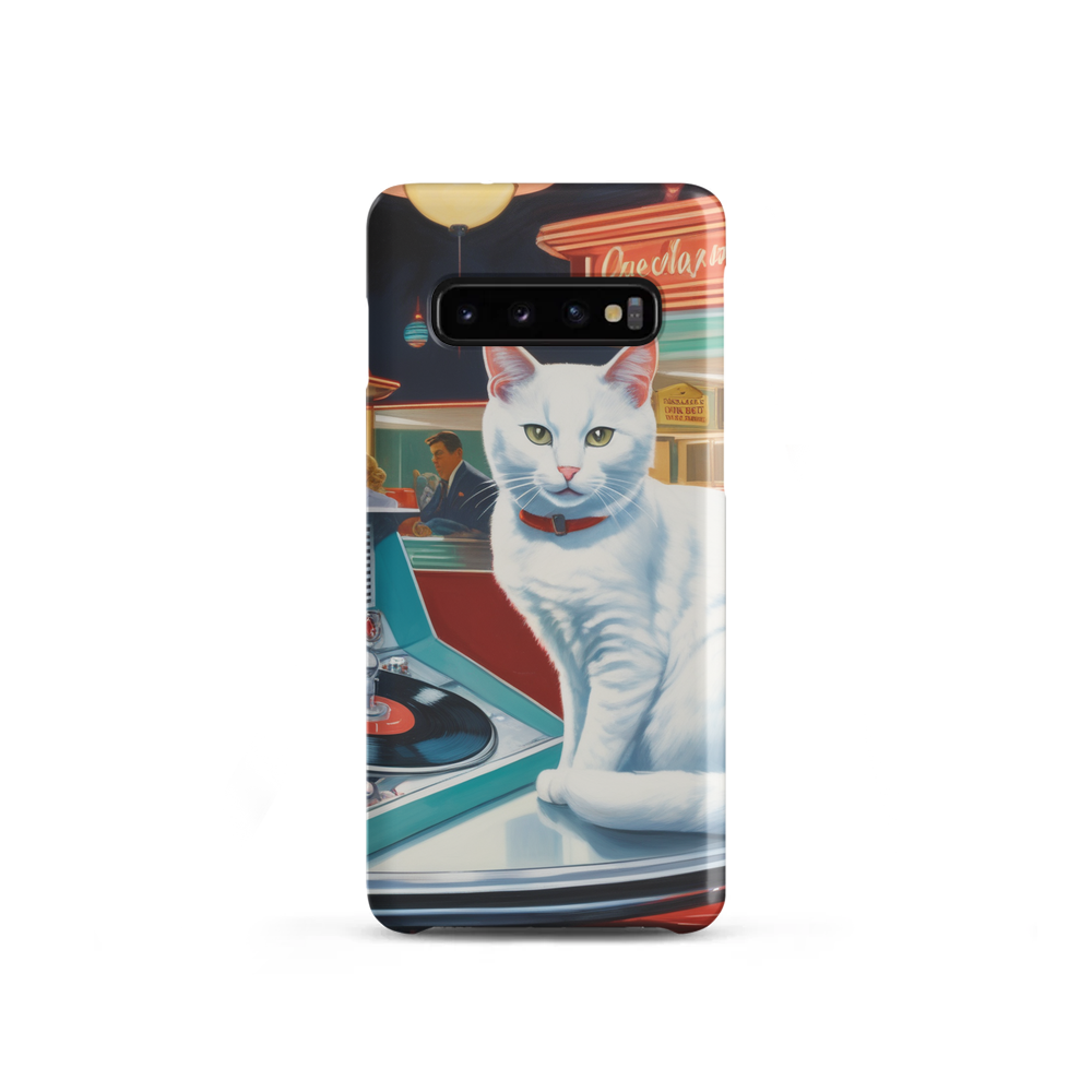 PugMug Custom White Companion Cat Samsung Case