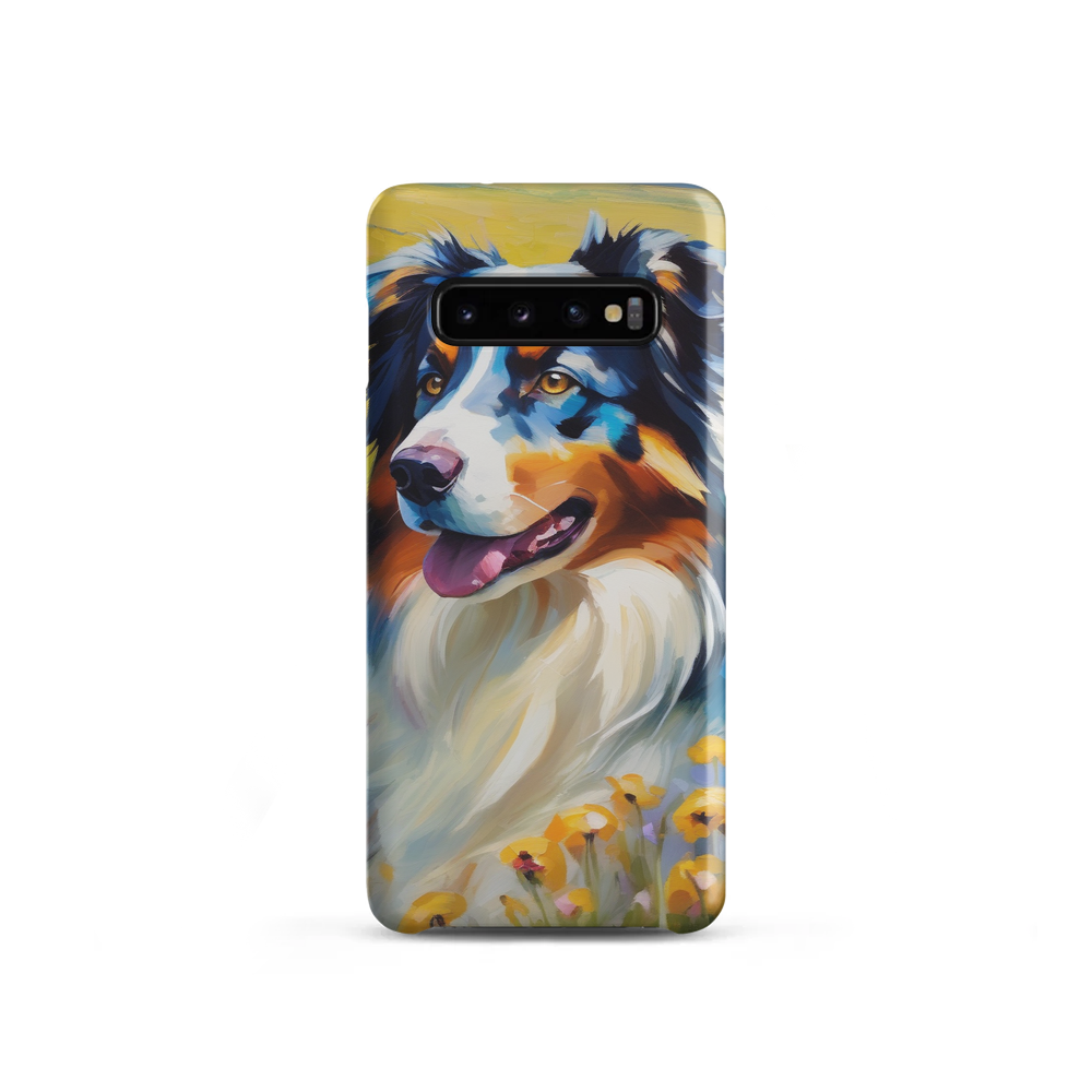 PugMug Custom Australian Shepherd Dog Samsung Case
