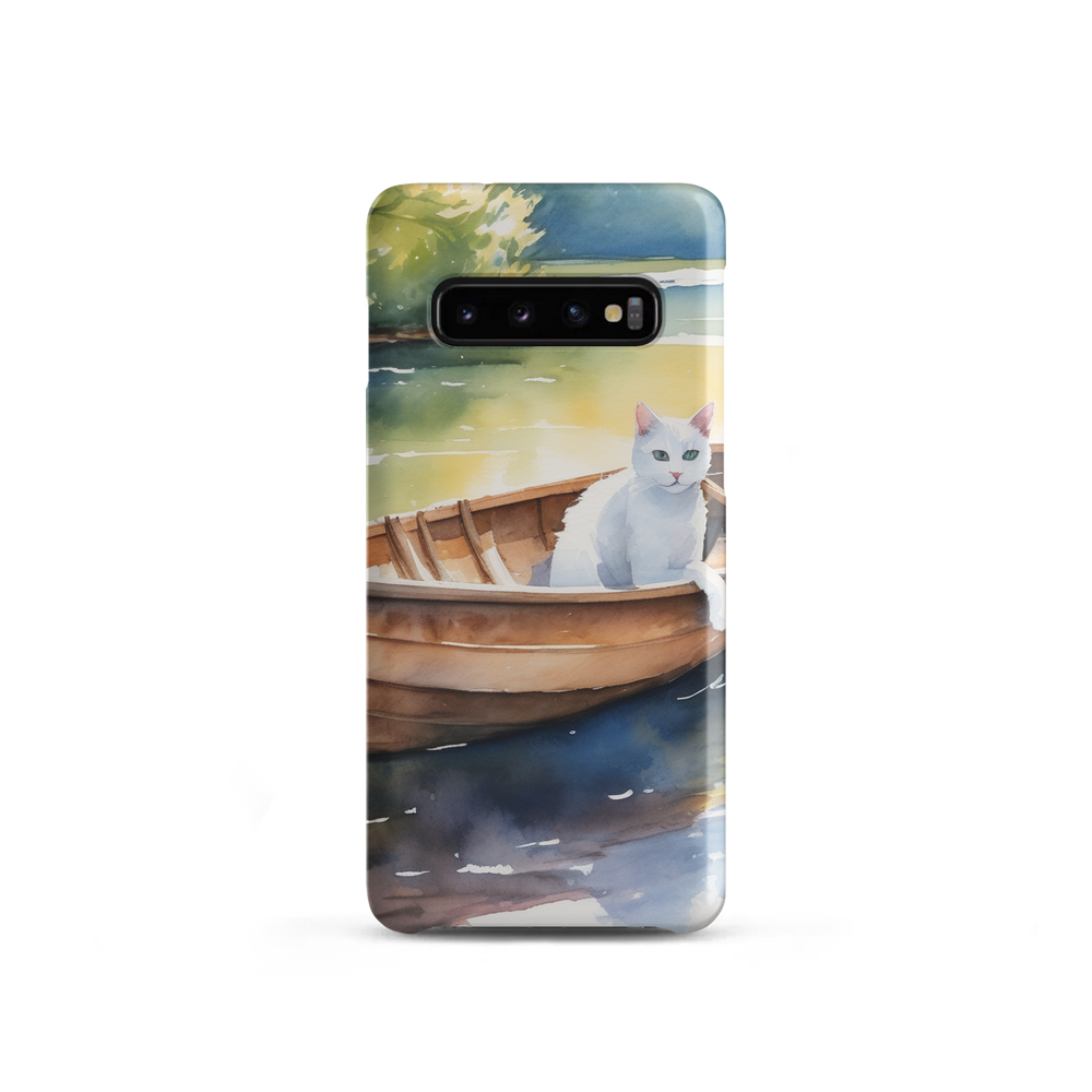 PugMug Custom White Companion Cat Samsung Case