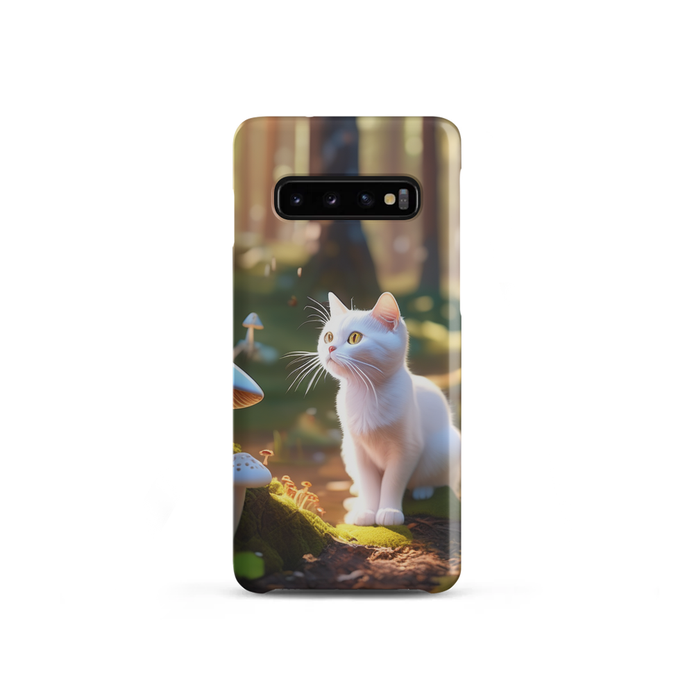 PugMug Custom White Companion Cat Samsung Case