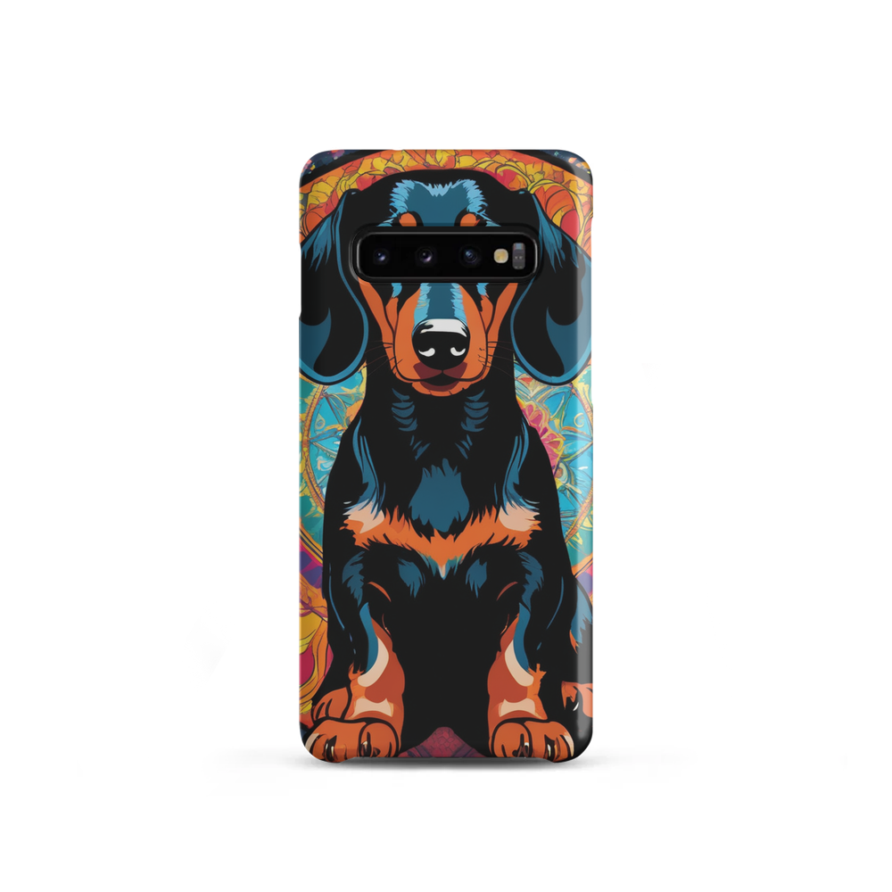 PugMug Custom Black Dachshund Samsung Case