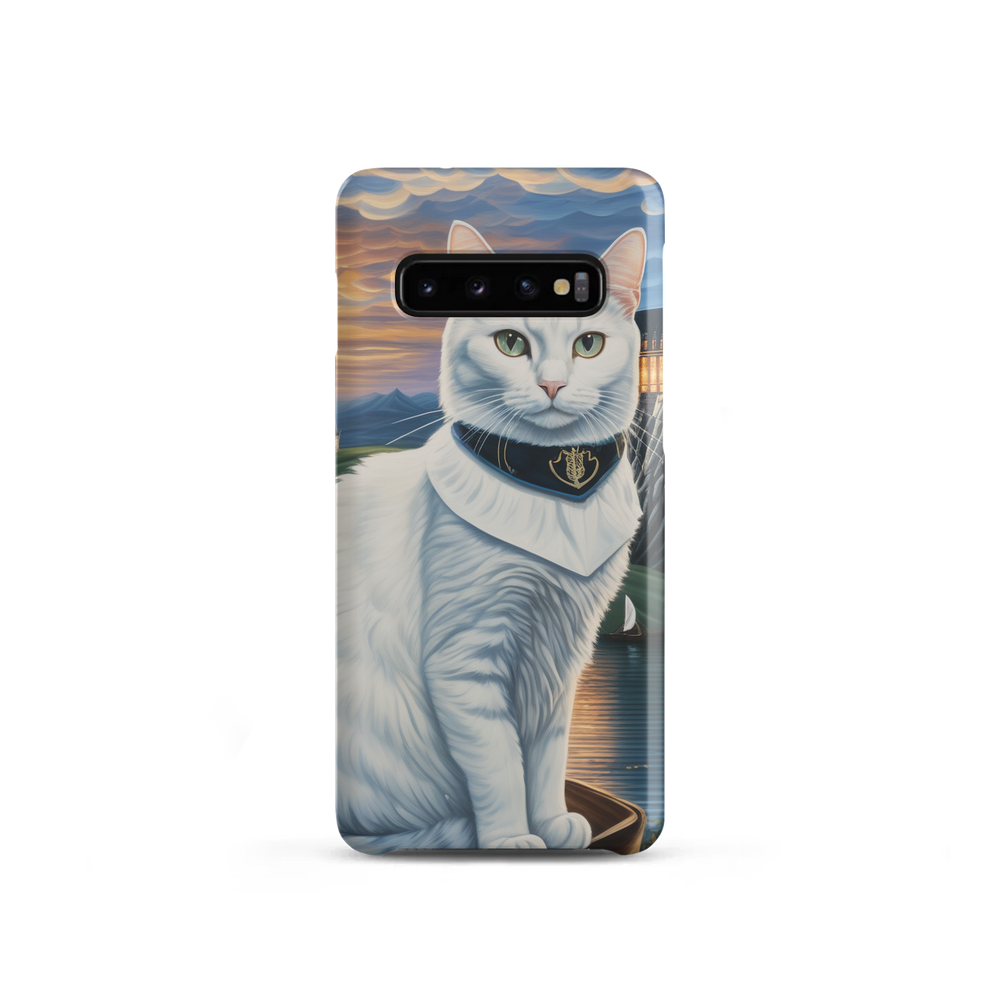 PugMug Custom White Companion Cat Samsung Case