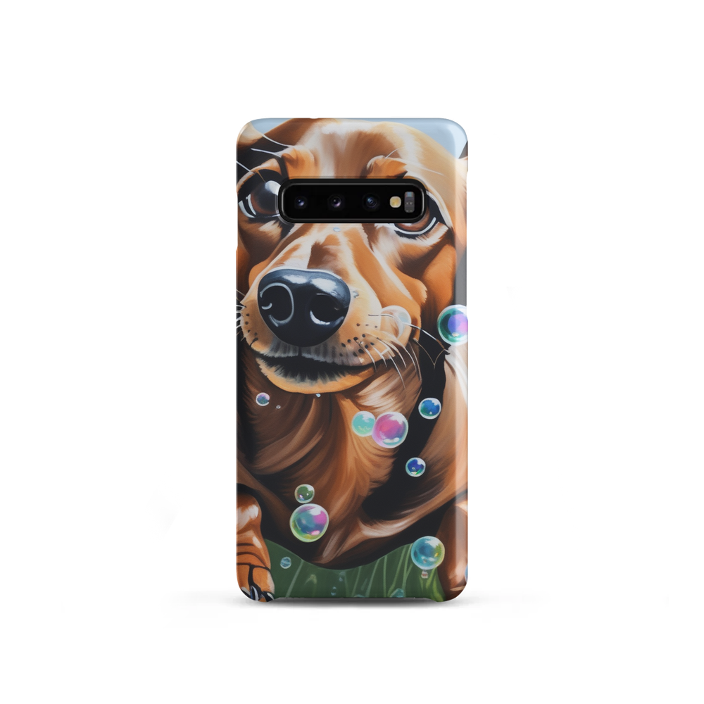 PugMug Custom Tan Dachshund Samsung Case