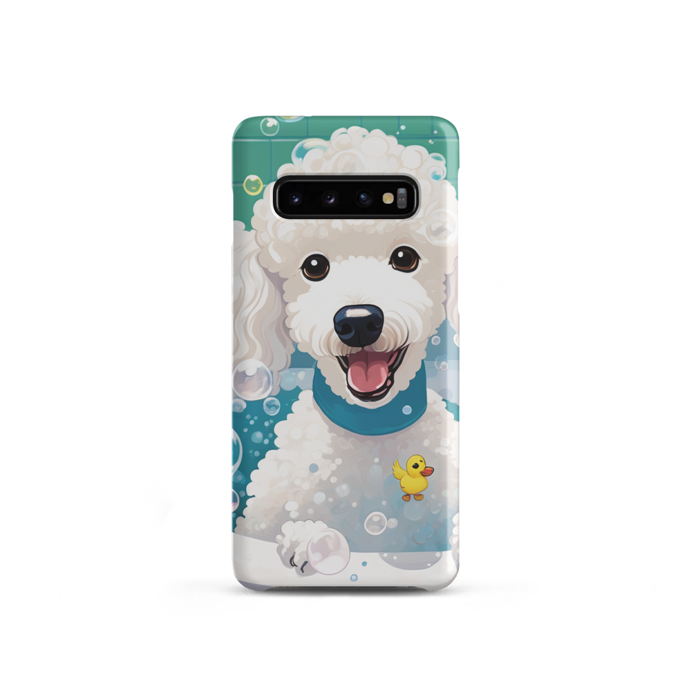 PugMug Custom White Poodle Samsung Case