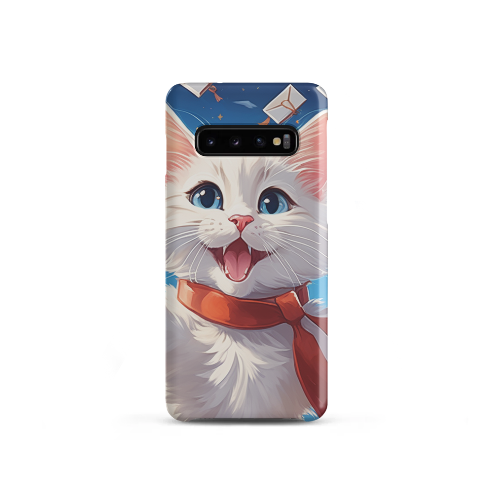 PugMug Custom White Companion Cat Samsung Case