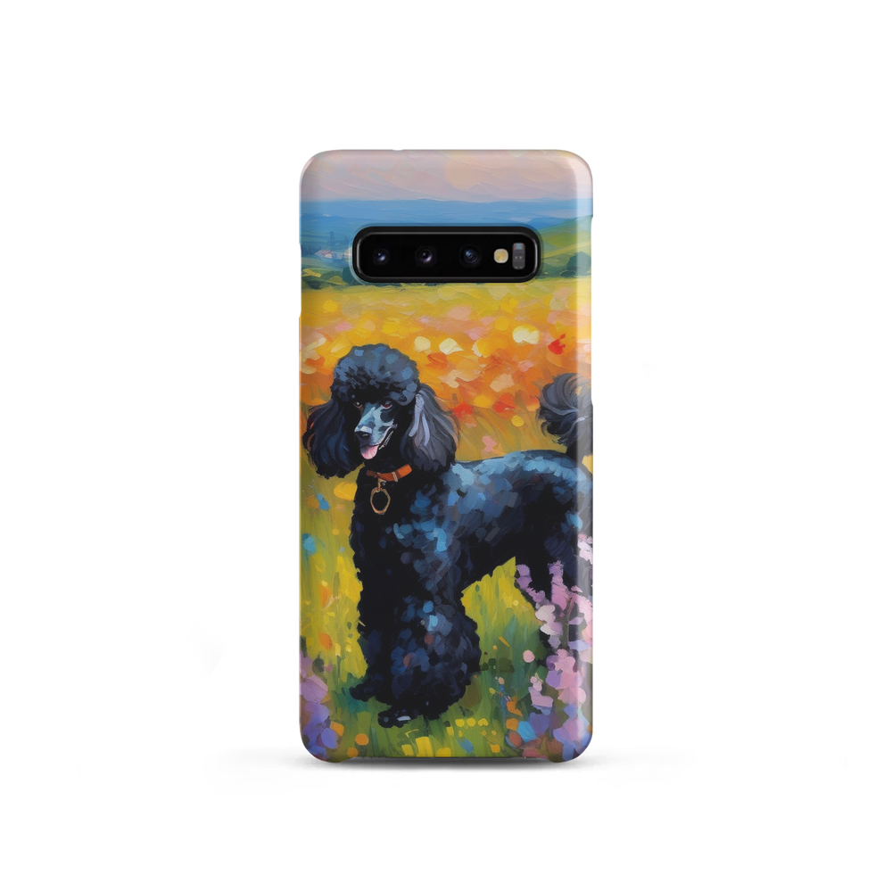 PugMug Custom Black Poodle Samsung Case