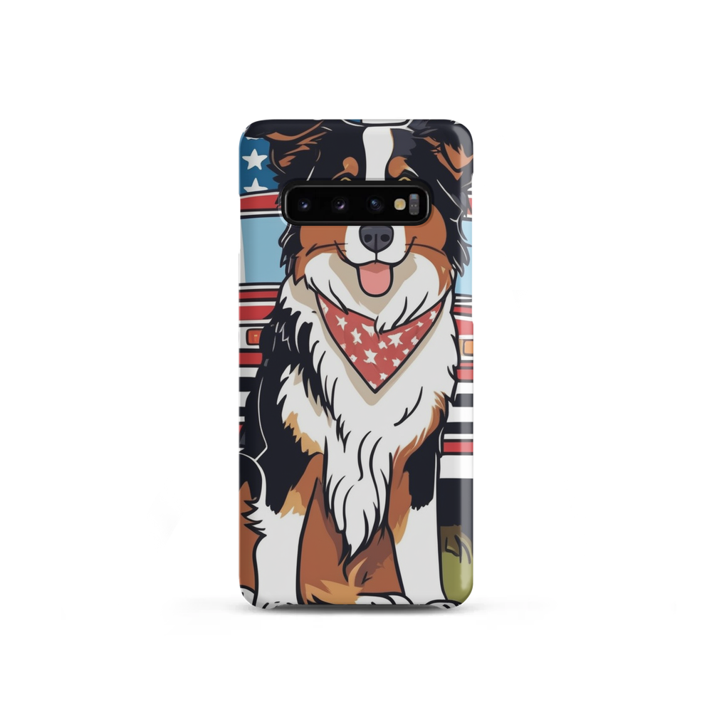 PugMug Custom Australian Shepherd Dog Samsung Case