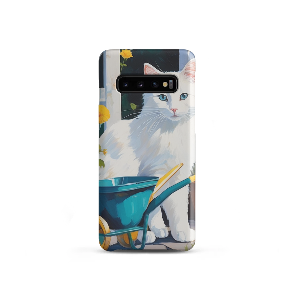 PugMug Custom White Companion Cat Samsung Case