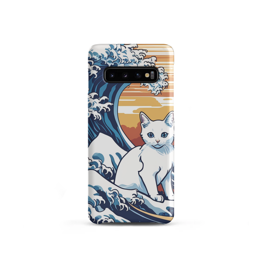 PugMug Custom White Companion Cat Samsung Case