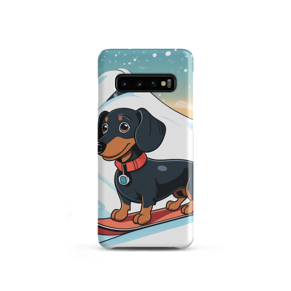 PugMug Custom Black Dachshund Samsung Case
