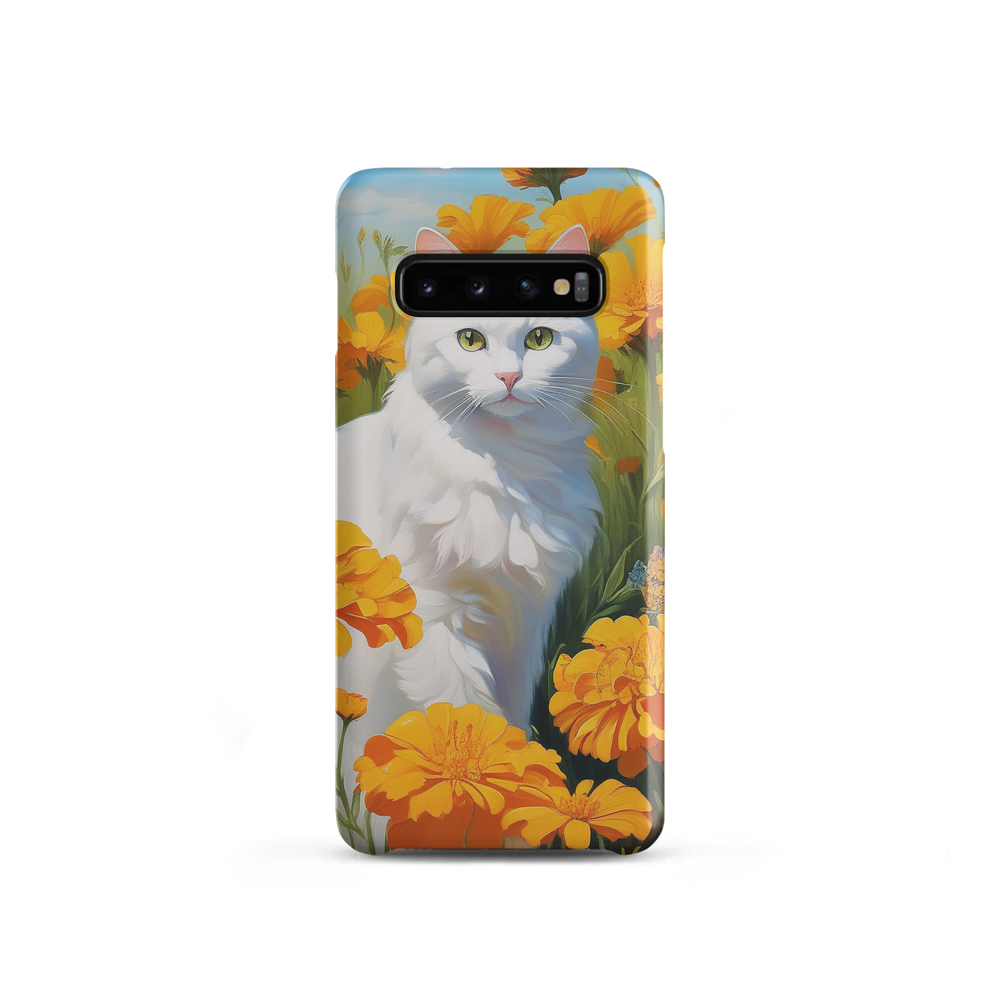 PugMug Custom White Companion Cat Samsung Case
