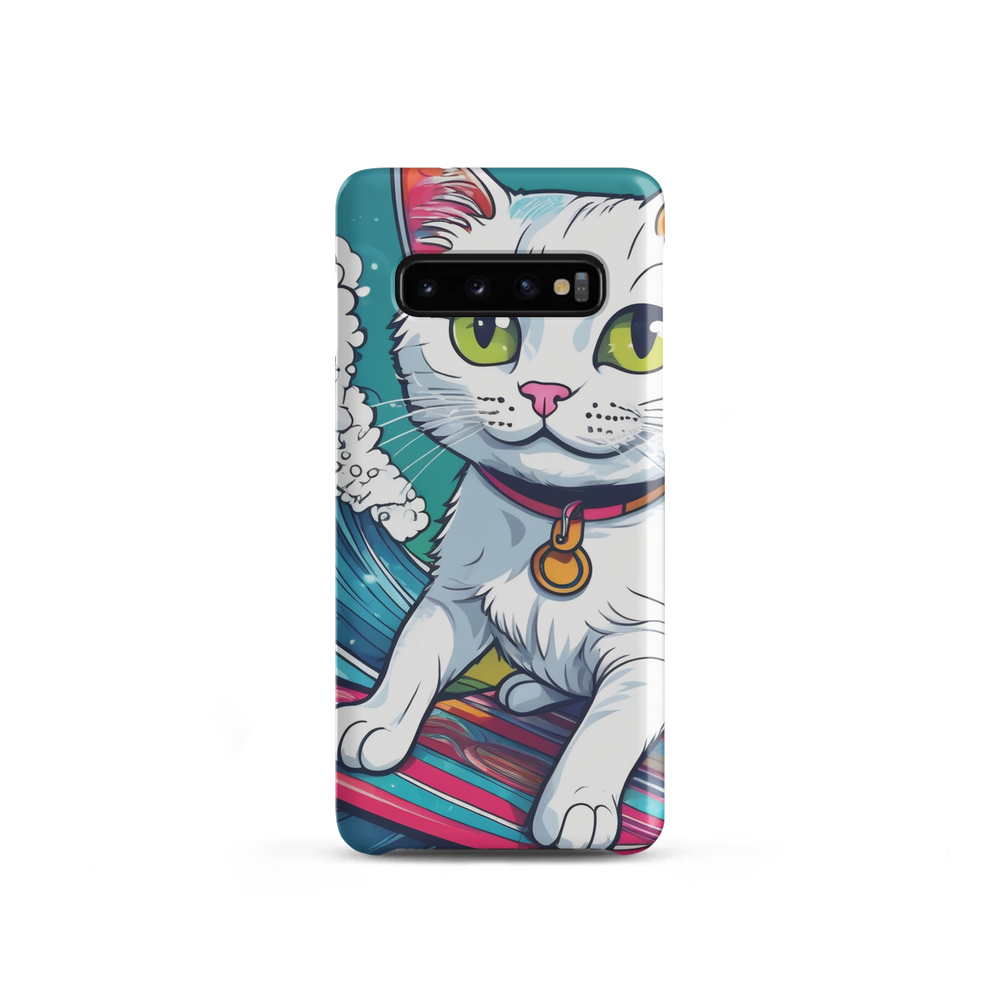 PugMug Custom White Companion Cat Samsung Case