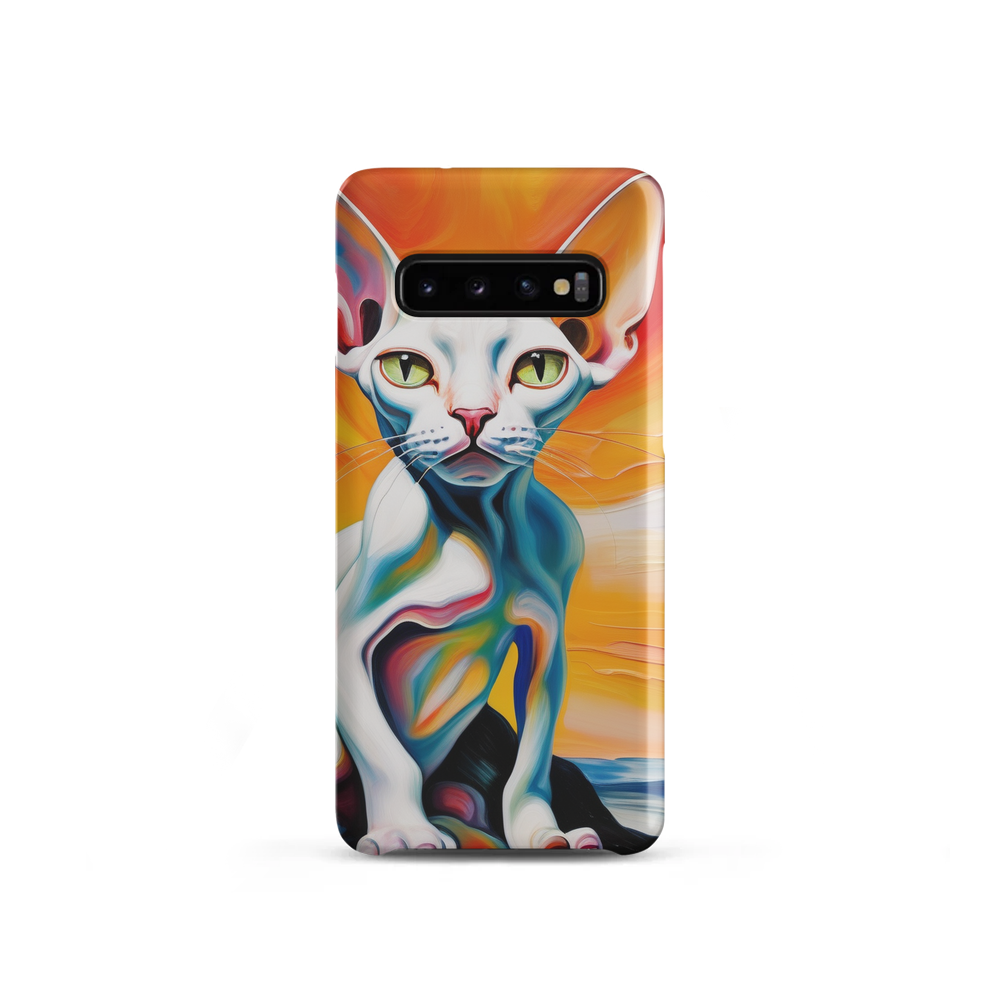 PugMug Custom White Sphynx Cat Samsung Case