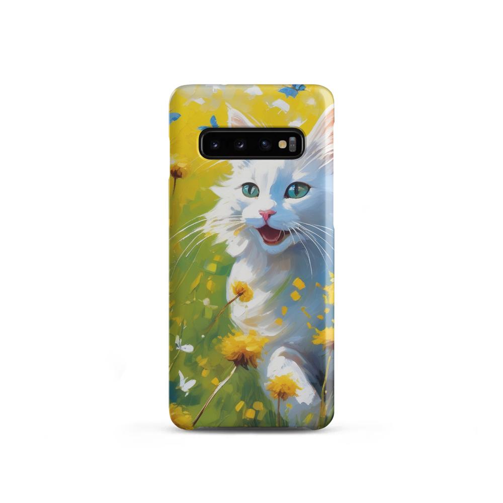 PugMug Custom White Companion Cat Samsung Case