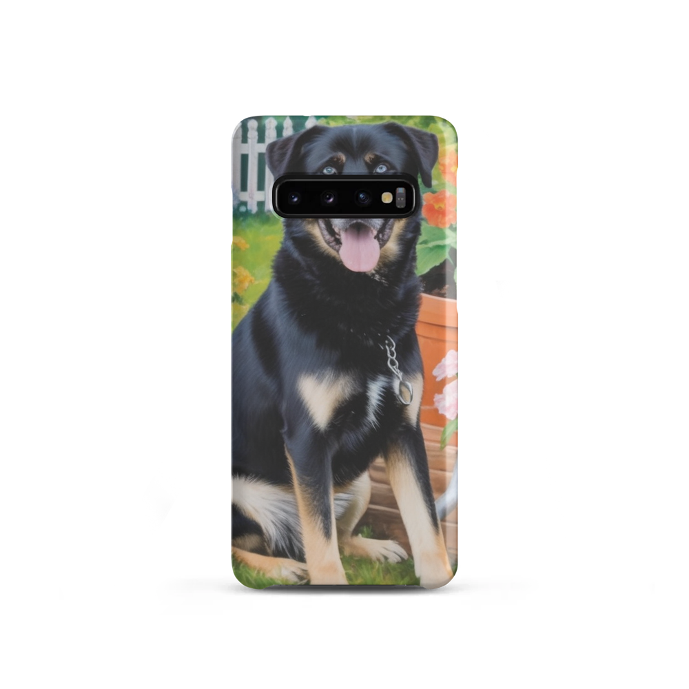 PugMug Custom Blue Samsung Case