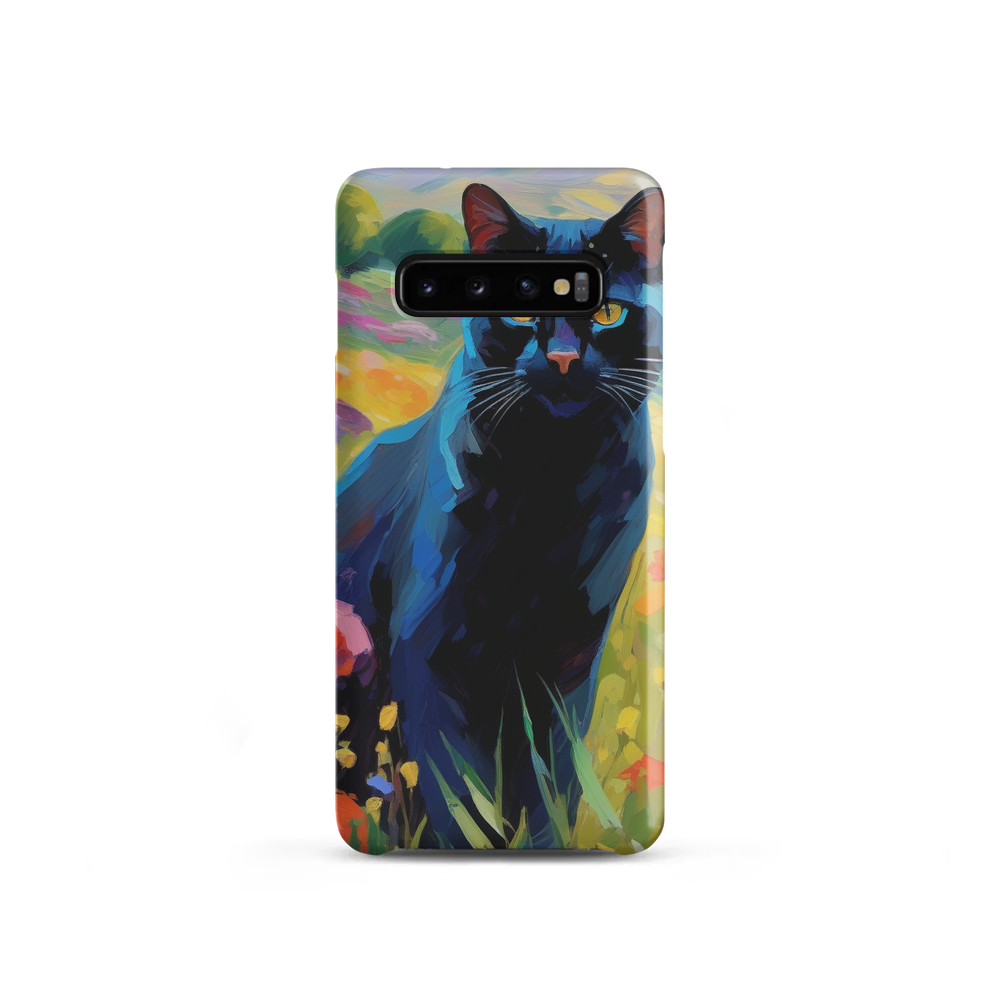 PugMug Custom Black Exotic Cat Samsung Case