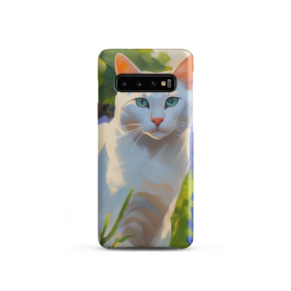 PugMug Custom White Companion Cat Samsung Case