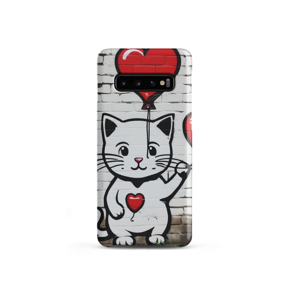 PugMug Custom White Companion Cat Samsung Case