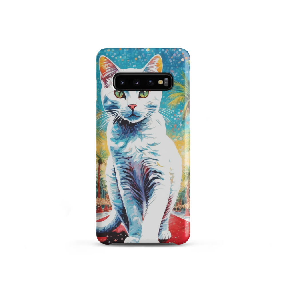 PugMug Custom White Companion Cat Samsung Case