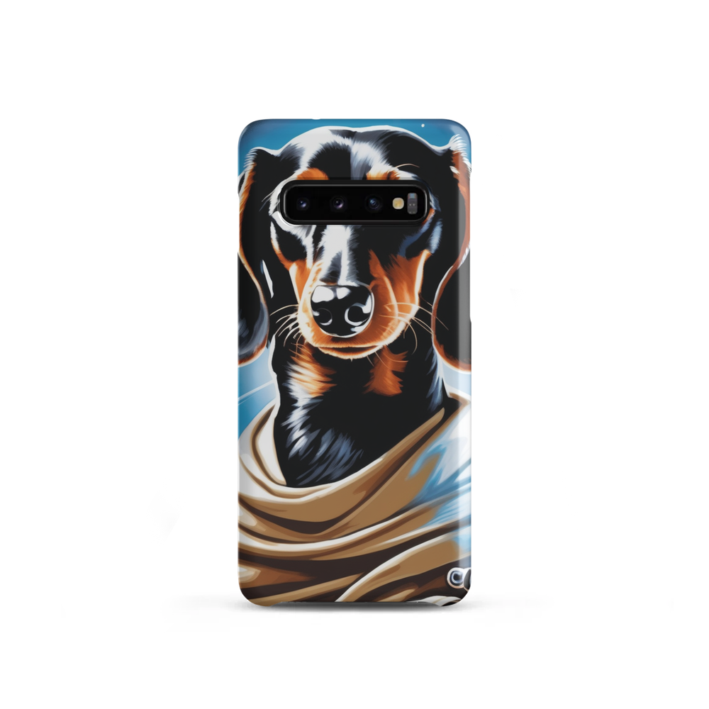 PugMug Custom Black Dachshund Samsung Case