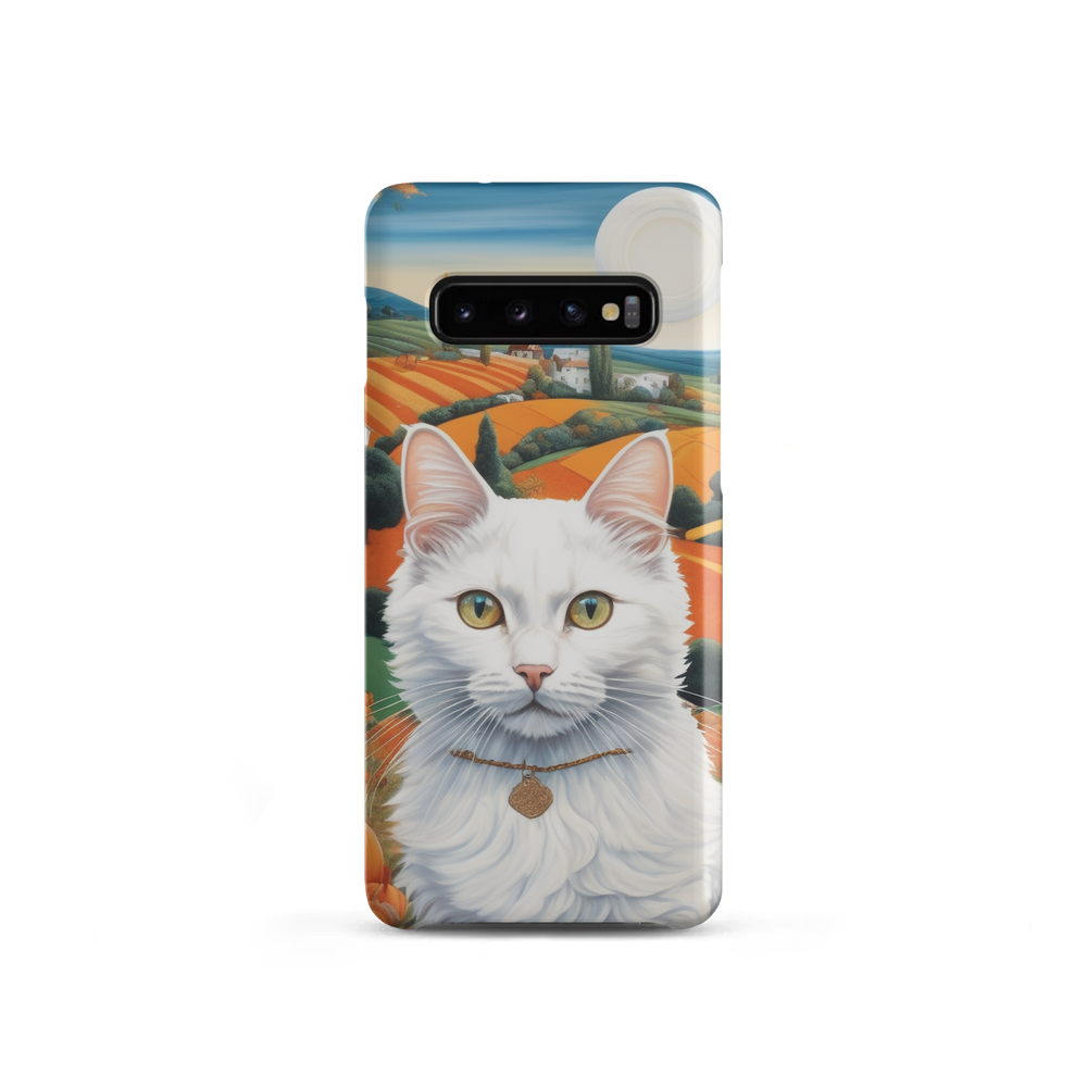 PugMug Custom White Companion Cat Samsung Case