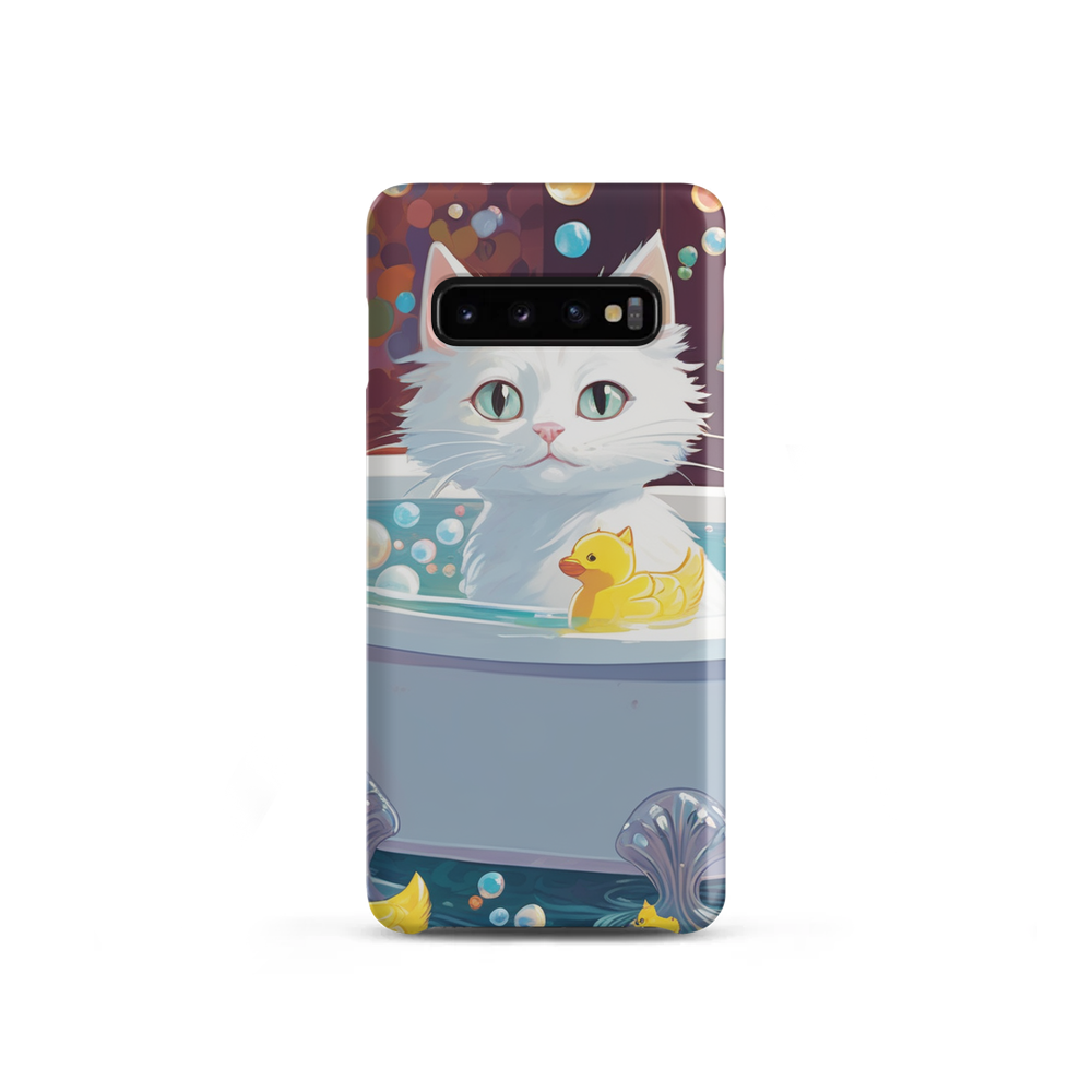 PugMug Custom White Companion Cat Samsung Case