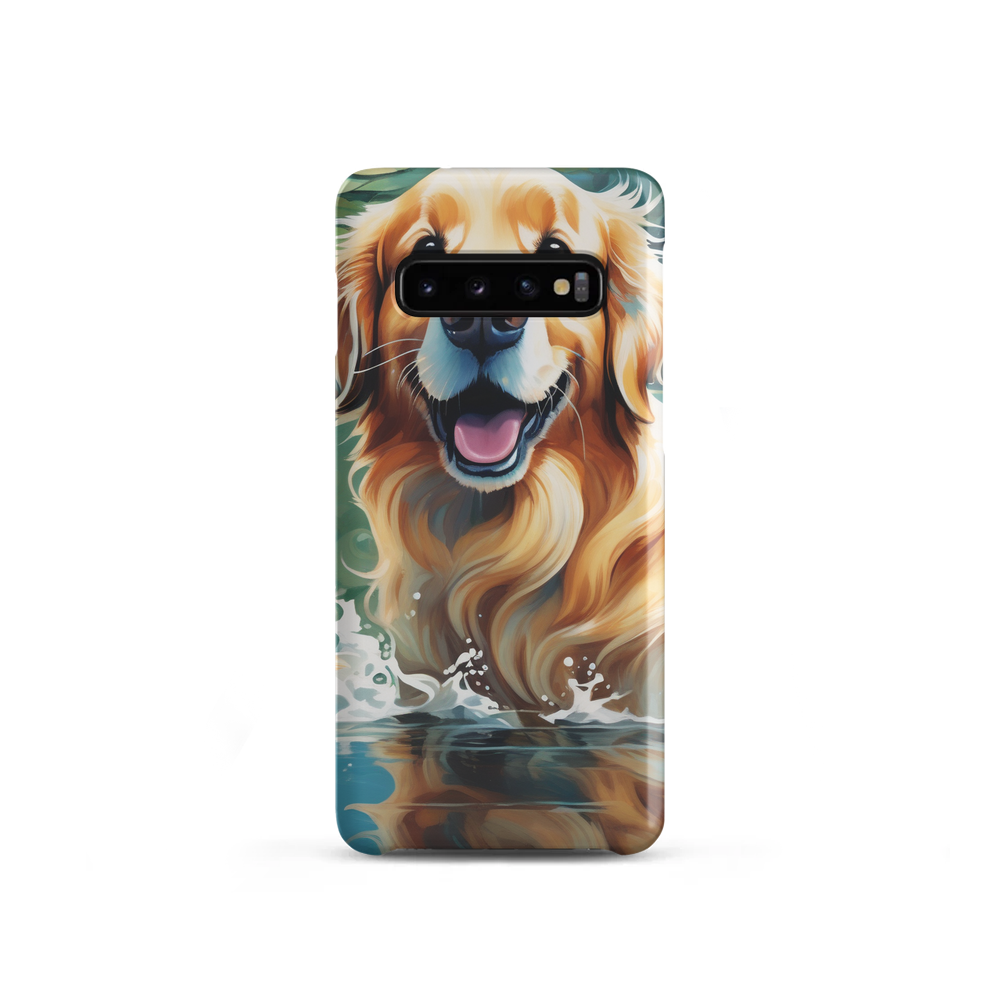 PugMug Custom Golden Retriever Samsung Case