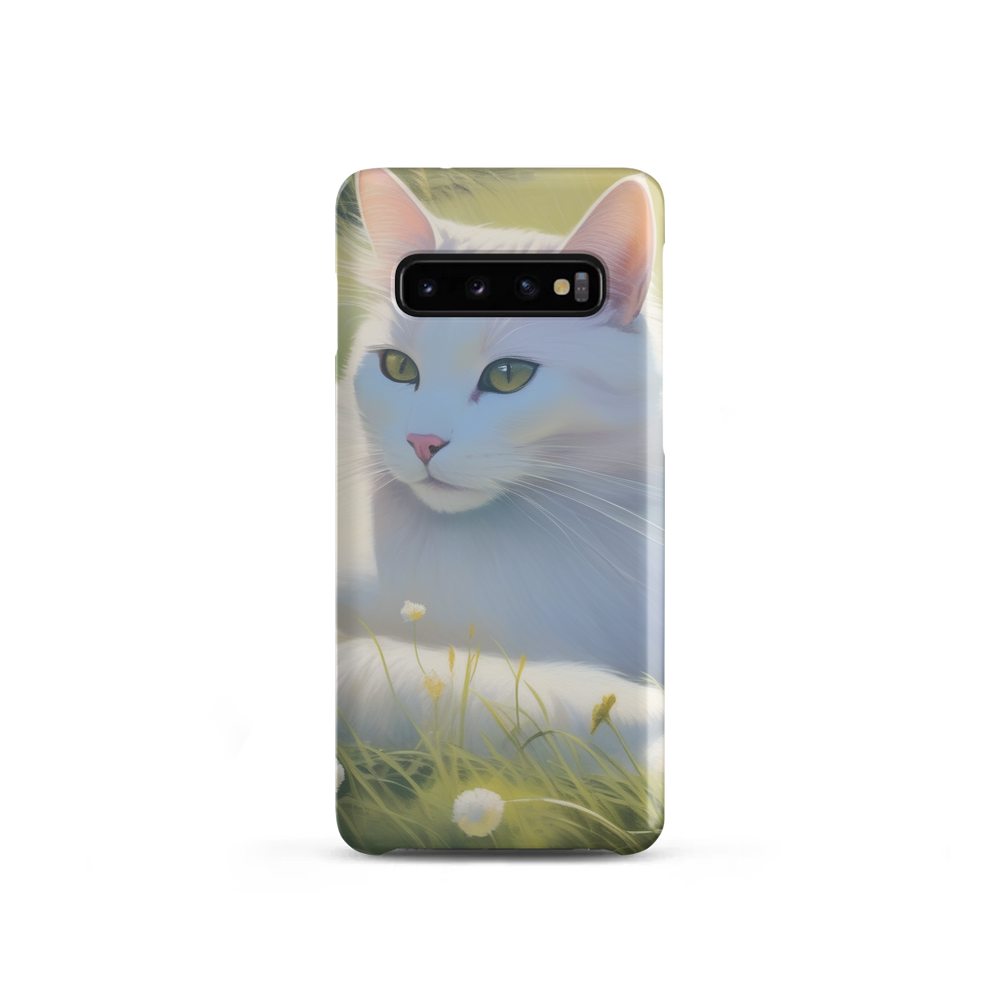 PugMug Custom White Companion Cat Samsung Case