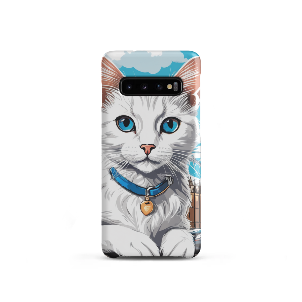 PugMug Custom White Companion Cat Samsung Case