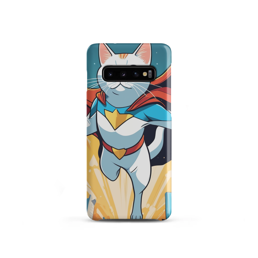 PugMug Custom White Companion Cat Samsung Case