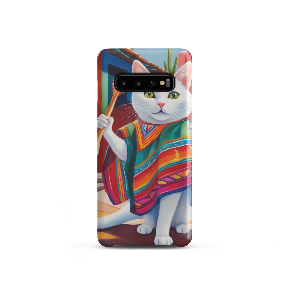 PugMug Custom White Companion Cat Samsung Case