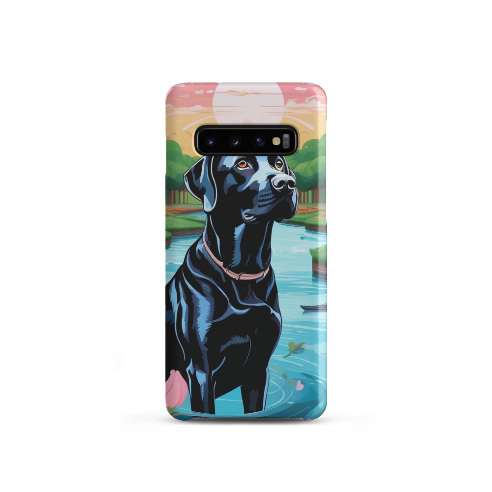PugMug Custom Black Labrador Retriever Samsung Case