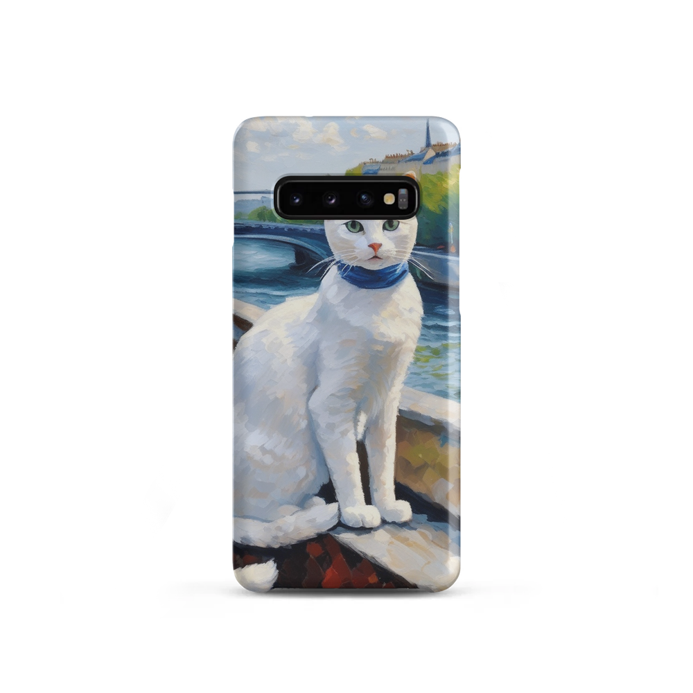 PugMug Custom White Companion Cat Samsung Case
