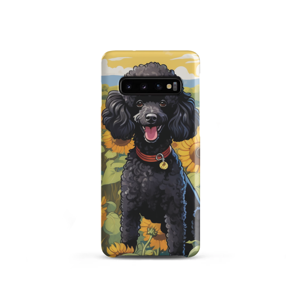 PugMug Custom Black Poodle Samsung Case