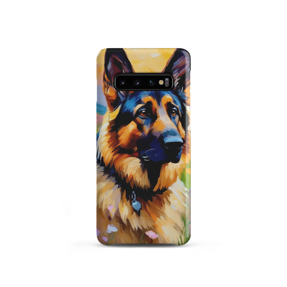 PugMug Custom German Shepherd Dog Samsung Case