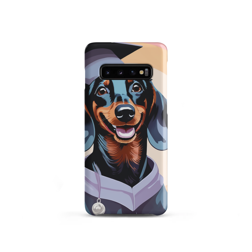 PugMug Custom Black Dachshund Samsung Case