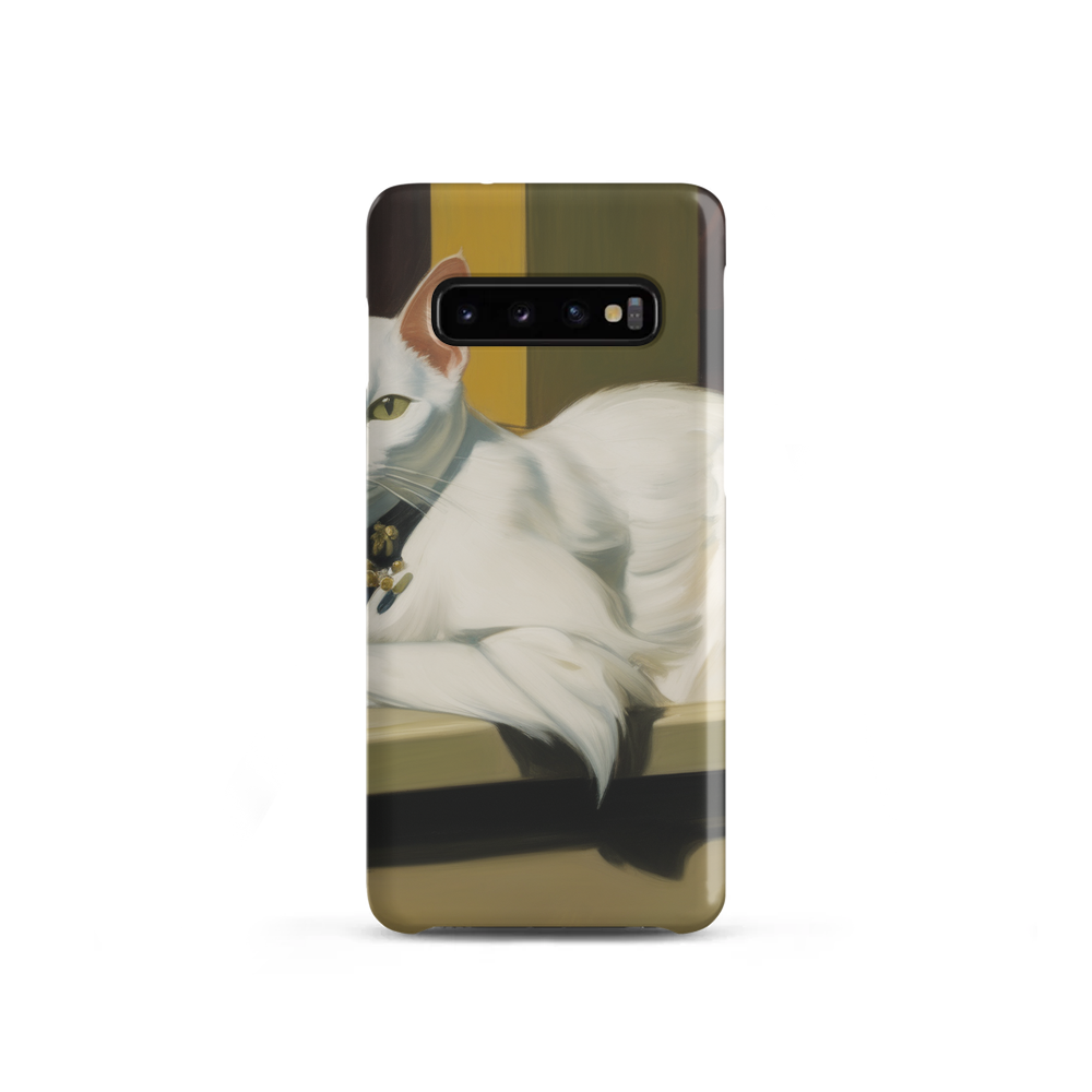PugMug Custom White Companion Cat Samsung Case