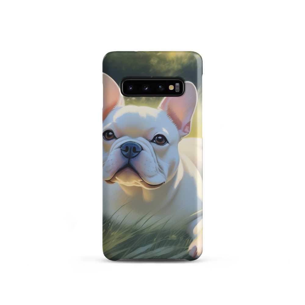PugMug Custom White French Bulldog Samsung Case