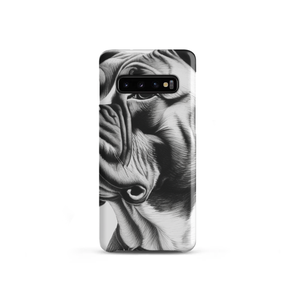 PugMug Custom Boxer Dog Samsung Case