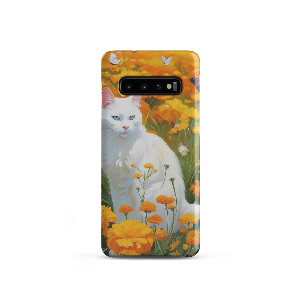 PugMug Custom White Companion Cat Samsung Case