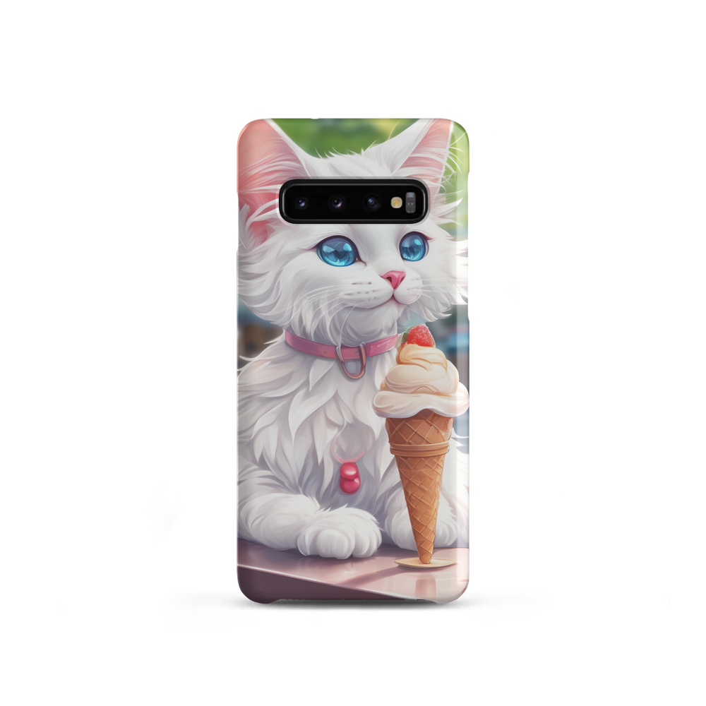 PugMug Custom White Companion Cat Samsung Case