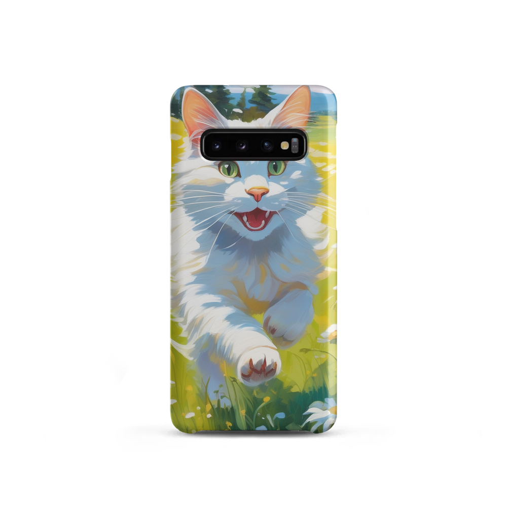 PugMug Custom White Companion Cat Samsung Case