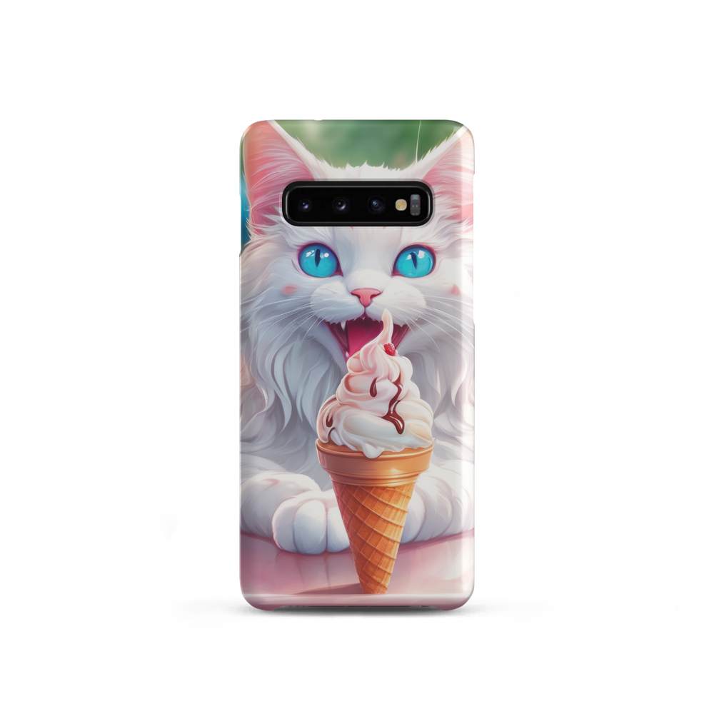 PugMug Custom White Companion Cat Samsung Case