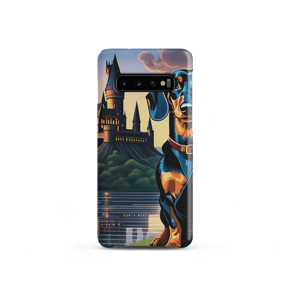 PugMug Custom Black Dachshund Samsung Case