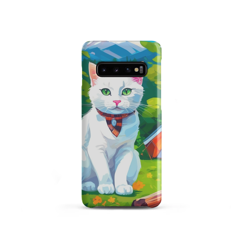PugMug Custom White Companion Cat Samsung Case